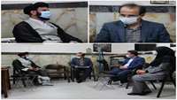 دیدار سرپرست شبکه بهداشت و درمان شهرستان گرمسار با امام جمعه شهرستان به مناسبت هفته سلامت